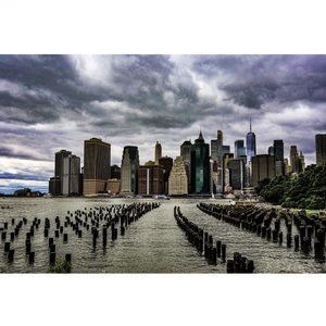 New York Skyline print 8x12